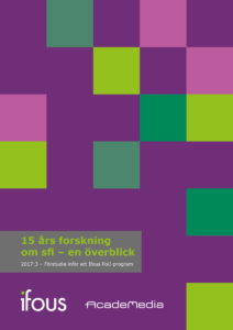 15 års forskning om sfi – en överblick