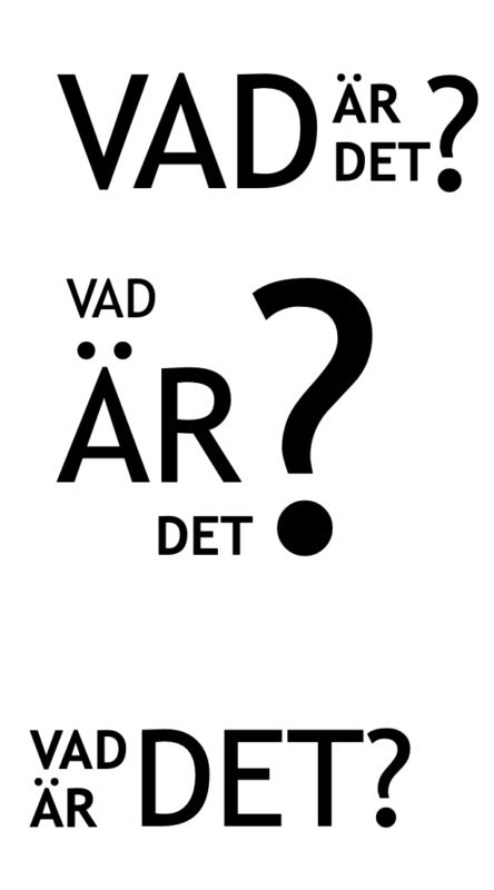 Var är det?-loggan