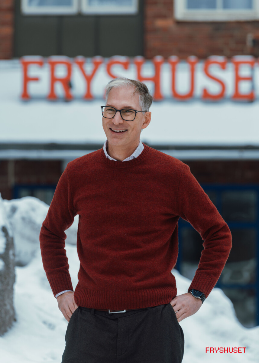 Johan Oljeqvist, vd för Fryshuset.