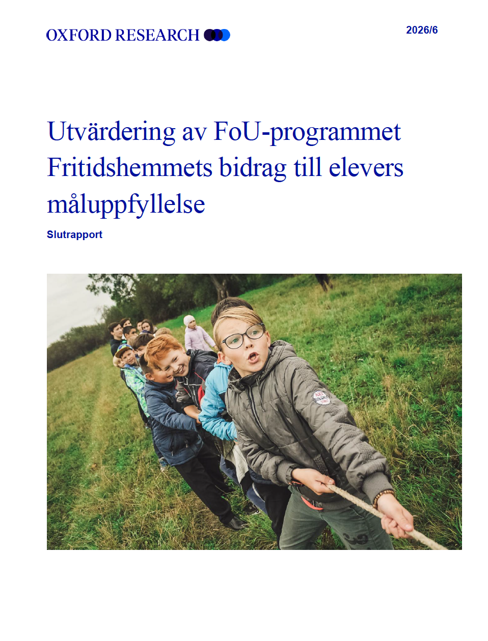 Utvärdering FoUprogram FriBi